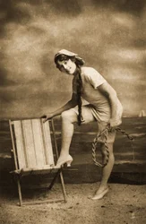 La fille en vacances, c.1905