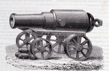 Un fusil Blakely - Le canon Blakely à l