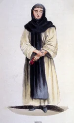 Un célestin, religieux de l