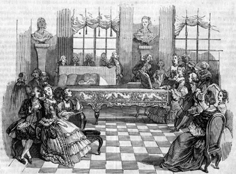 Un concert au XVIIIe siècle.