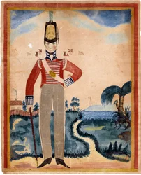 Un soldat du 7e régiment d