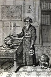 Adam Schall, astronome (1592-1666) en costume mandarin à l