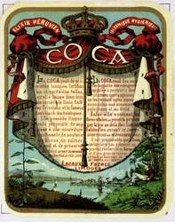 Publicité de Coca (produit extrait de la cocaïne): "L