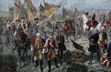 Après la bataille de Hohenfriedberg