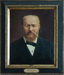 Portrait du dramaturge Alexandre N. Ostrovski (1823-1886)