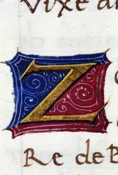 Alphabet : lettre Z miniaturée
