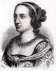 Anne de France, dite la Dame de Beaujeu (1461 - 1522).