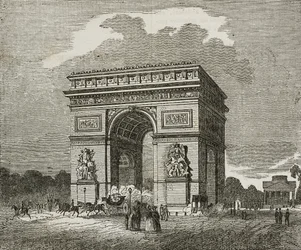 Arc de triomphe, Paris, France