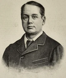 Archibald Philip Primrose, 5th Earl of Rosebery (1847-1929), homme politique britannique, gravure d