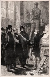 Arrestation de Pierre-Jean David dit Pierre Jean David d