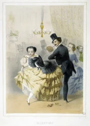 Bal : Valentino, vers 1860