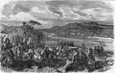 Bataille de Fornoua (Fornovo) (Italie) sous Charles VIII le 6 juillet