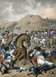 Bataille de la Moskova (également bataille de Borodino), prise de la redoute
