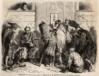 Mendiants à la porte d