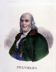 Benjamin Franklin (1706-1790), philosophe, physicien et ambassadeur américain
