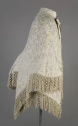 Manteau de Bertha Palmer, vers 1870 (vue de côté)