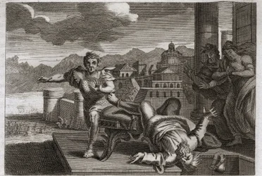 Bible de Royaumont, Ancien Testament : Châtiment d