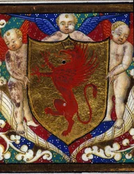 Blason décoré d