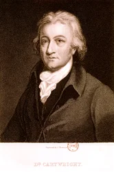 CARTWRIGHT Edmund Inventeur anglais. Portrait (gravure)