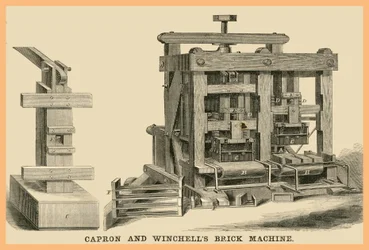 Machine à briques Capron - Winchells