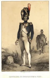 Capitaine de grenadiers à pied