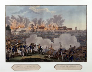 Capture de Ratisbonne, Guerre Napoléonienne, 23 avril