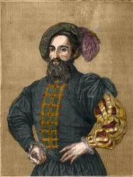 César Borgia (1475-1507) duc de Valence. (gravure) (XIXe siècle).