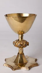 Calice. Orfèvrerie. 1490