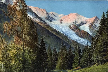 Chamonix, Haute-Savoie, Rhone-Alpes, France. Around 1930.
