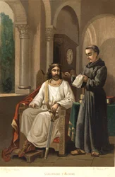 Charlemagne (747-814), roi des Francs et empereur de l