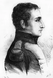 Charles Angélique François Huchet de La Bédoyère. (1786-1815). Maréchal de camp de Napoléon, Aide de camp, Pair de France.