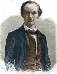 Charles Baudelaire (1821-1867), écrivain français.