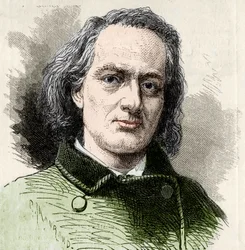 Charles Baudelaire (1821-1867), écrivain français d
