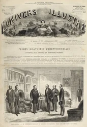 Château de Saint-Cloud Napoléon III recevant Juan Prim (général et homme d