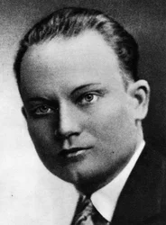 Cirque : les deux visages de Barbette (Vander Clyde) : le vrai visage de Barbette qui est un homme - dans Les folies du Music Hall, par J. Damase