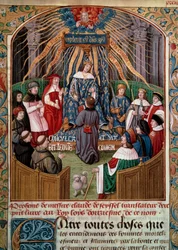 Claude de Seyssel offre son livre au roi Louis XII