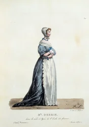 Costume de Mlle Debrie dans le rôle d