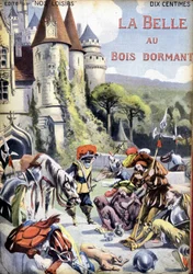 Couverture du conte de Charles Perrault « La belle au bois dormant »