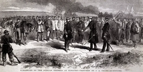 Guerre de Crimée : reddition de la Russie