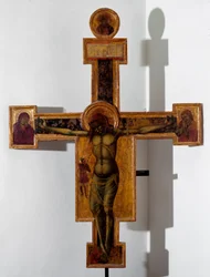 Crucifixion INRI sur la croix