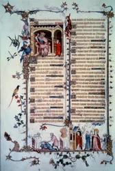 David menacé par Saül. Allégorie de l