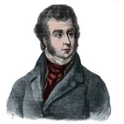 Ebenezer Elliot (1781-1849) poète anglais - gravure