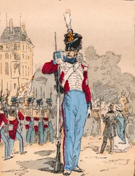 Gravure de 1882 dans « Histoire de dix ans : 1830-1840 » Louis-Blanc (1811-1882)