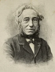 Ernesto Camillo Sivori (1815-1894), violoniste et compositeur italien, gravure d