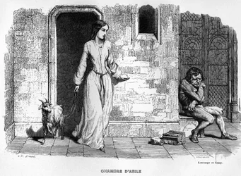 Esmeralda rencontre Quasimodo - dans Notre-Dame de Paris
