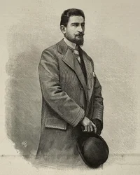 Eugenio Ruspoli (1866-1893), explorateur italien, photographie d