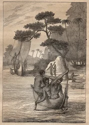 Expédition de Nicolas Thomas Marion-Dufresne (Marion Dufresne) (1729-1772) : canoës des îles de l