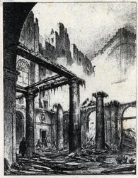 Incendie du Théâtre Italien à Paris en 1838