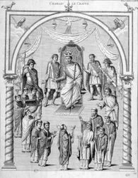 La France au IXe siècle : Charles II Le Chauve