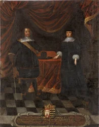 Portrait de Frédéric III de Holstein-Gottorp et Marie Élisabeth de Saxe